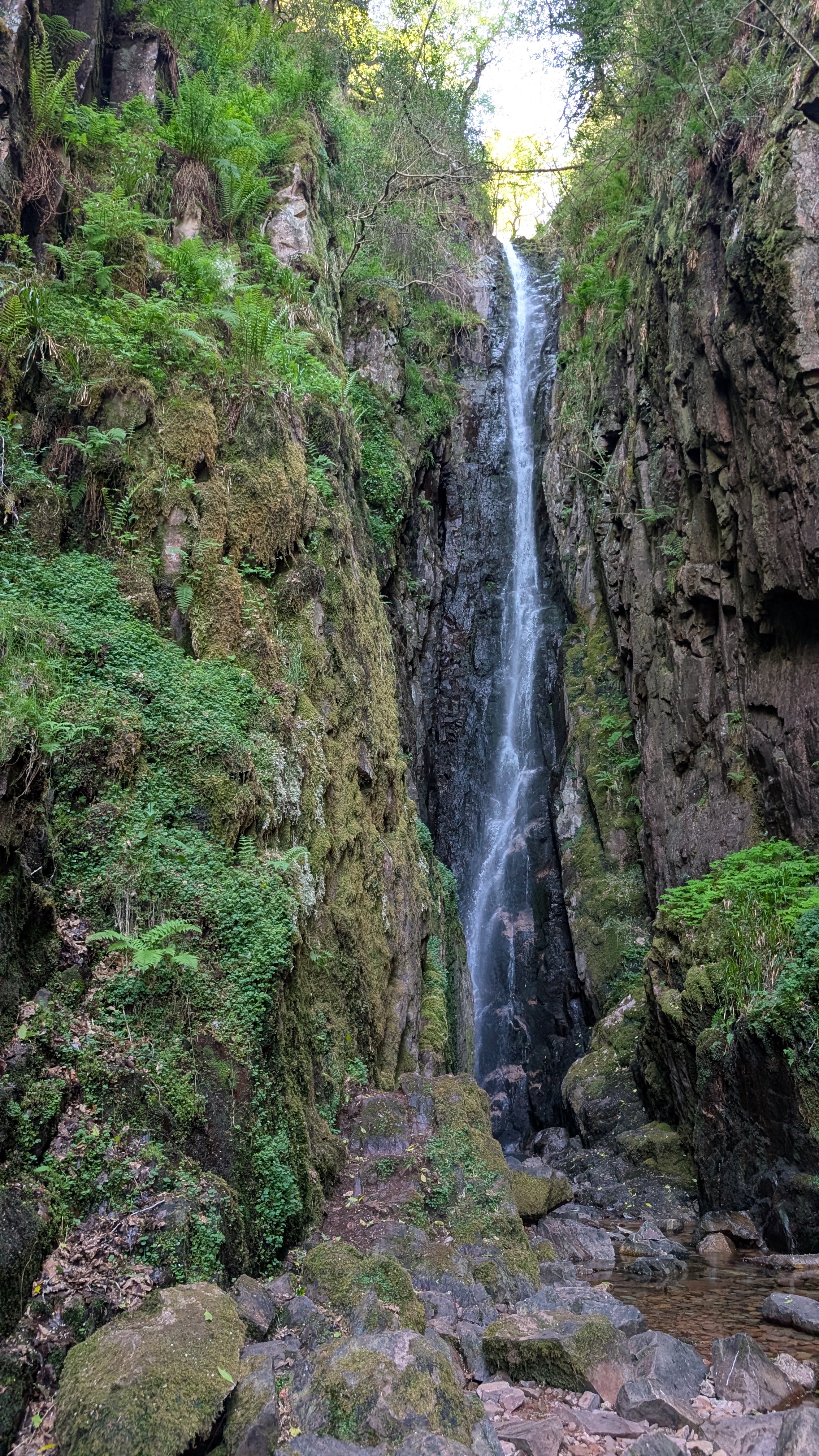 Scale Force Waterfall